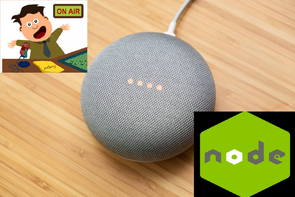 Google Home Message Broadcast System [Node.js]